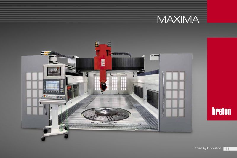 桥式六轴联动车铣复合龙门加工中心 MAXIMA